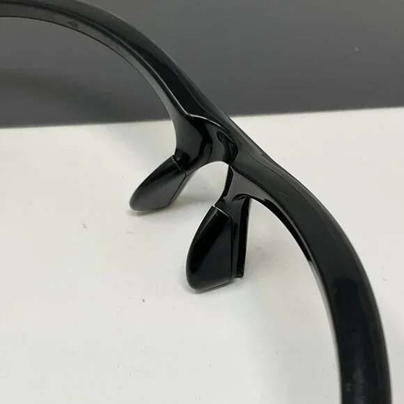 Oakley Quarter Jacket OO9200-01 Sunglasses Black Half Wrap Frame NoLenses